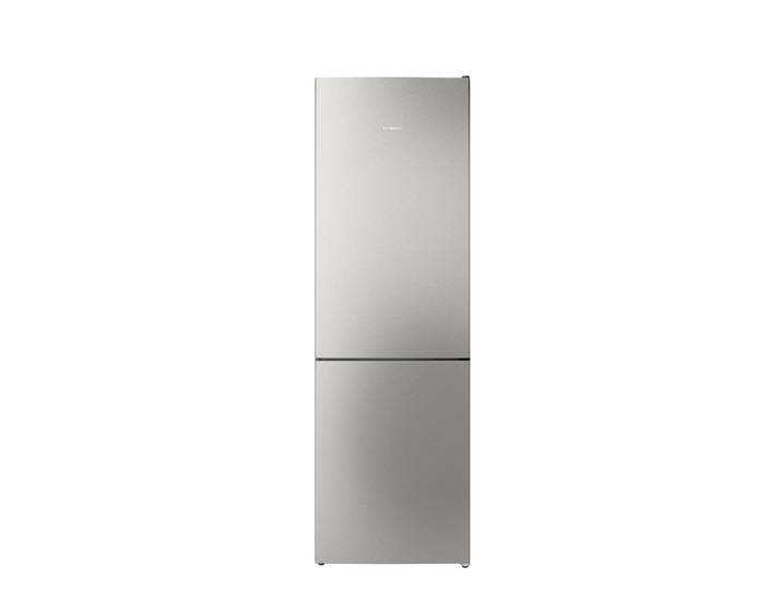 SIEMENS Kühl-/Gefrierkombination KG36NVIAG , Energieeffizienz: A, silber (edelstahl), Rechtsanschlag, wechselbar, Kühlschränke, hyperFresh System für frisches Obst und Gemüse sowie Total noFrost, Kühl-/Gefrierkombination