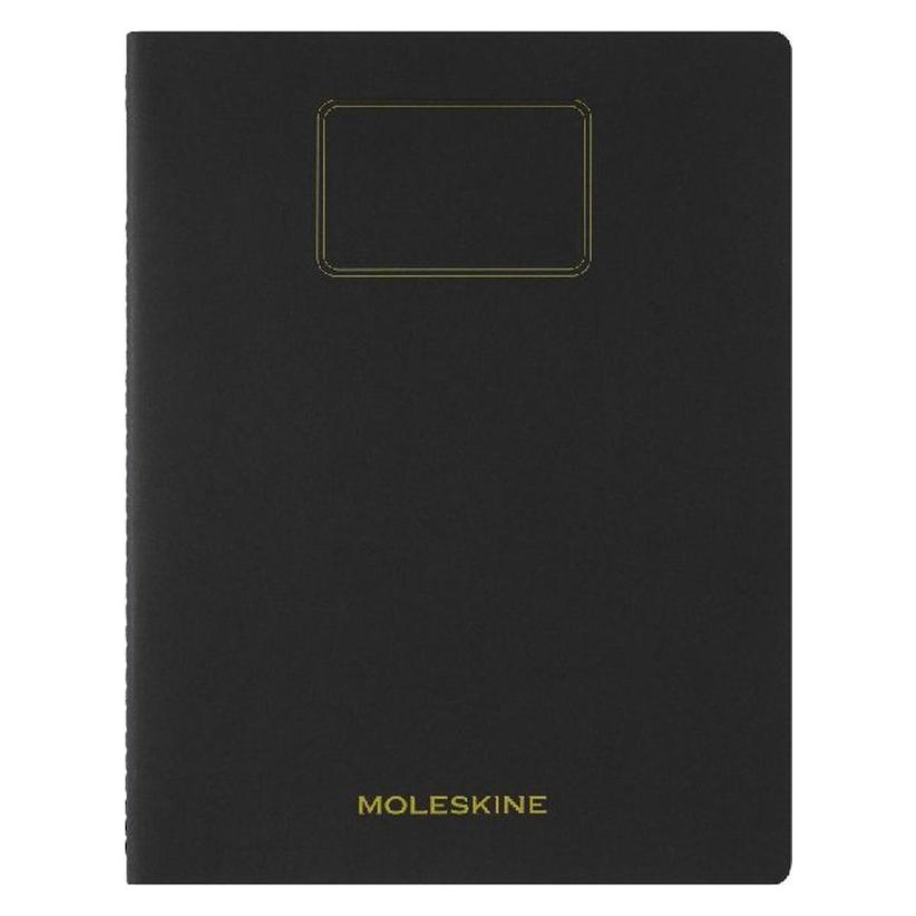 Moleskine Student Cahier XXL bla Swarz (XXL, Blanko, Weicher Einband) (CHSTU73BK)
