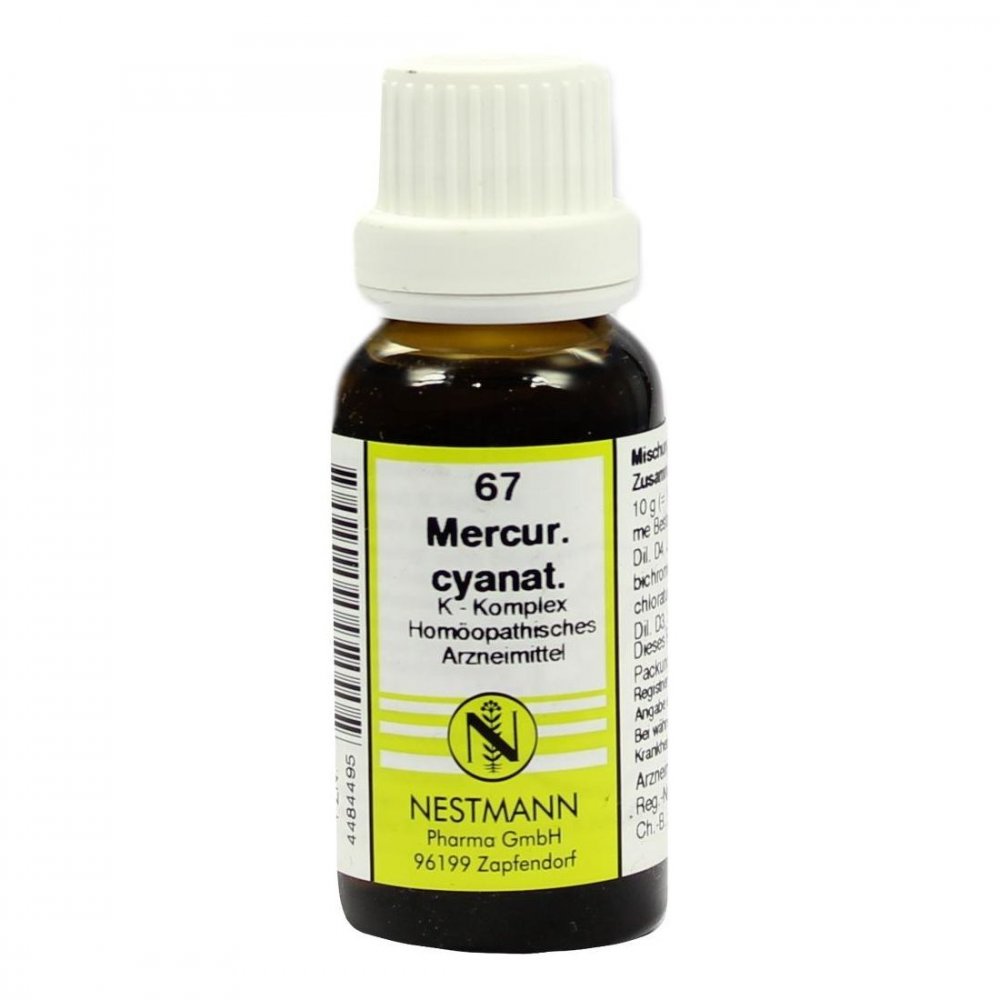 NESTMANN Pharma GmbH Mercurius Cyanatus K Komplex Nummer 67 Dilution 04484495