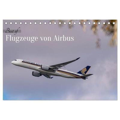 Flugzeuge von Airbus 2027 (Tischkalender 2027 DIN A5 quer), CALVENDO Monatskalender