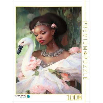CALVENDO Puzzle Porträts von Elfenfrauen | 1000 Teile Lege-Größe 64x48cm Foto-Puzzle für glückliche Stunden