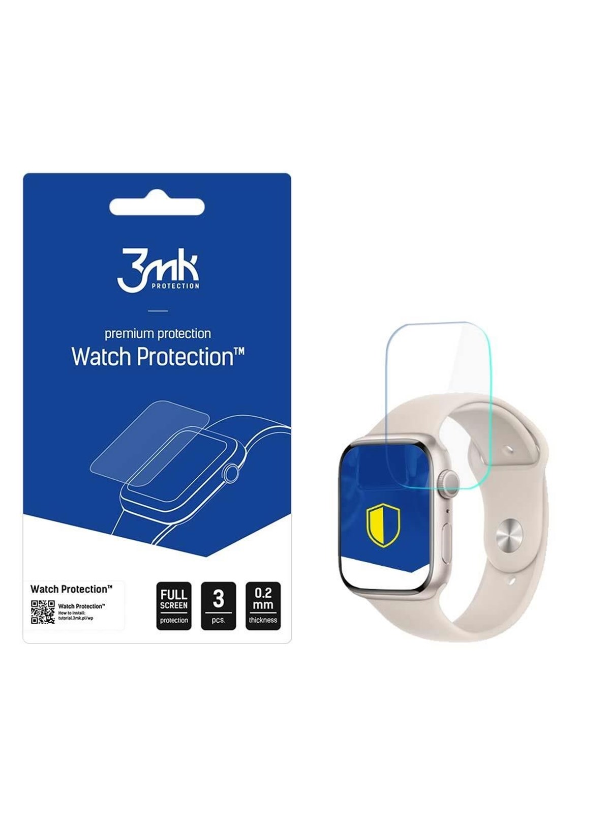 3mk Apple Watch 8/9 41mm - Watch Protection v. ARC+