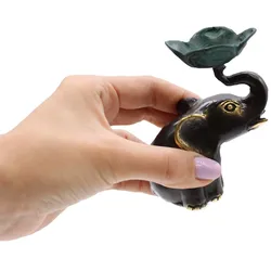 Small Elephant Candle / Incense Holder