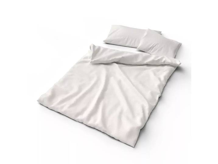 Lotus Bettwaren - Lotus Bettwäsche Flanell uni, Lotus Flanell Uni Bettwäsche, 240 x 240 cm, Weiss-Natur