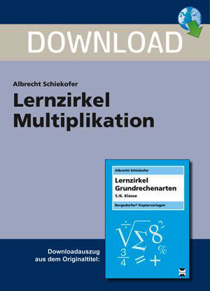 Persen Verlag Lernzirkel Multiplikation