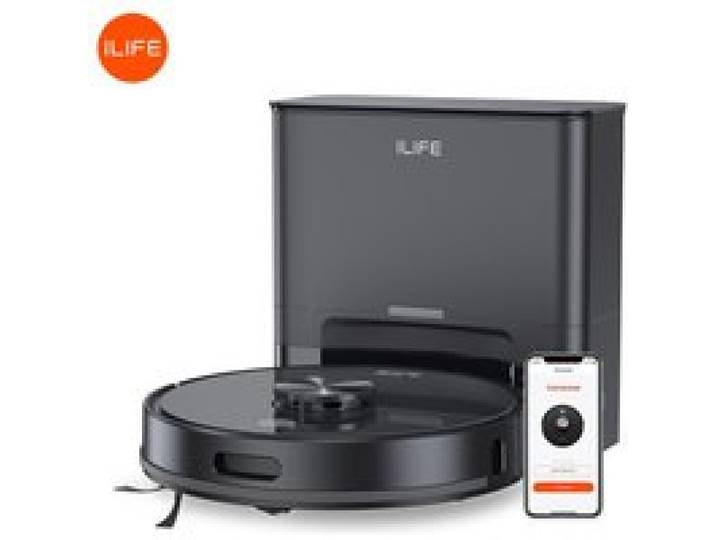 ILIFE T20s Ultra Aspirateur Robot et Laveur de Sol 10000 Pa Batterie 4600 mAh Autonomie 300 minutes