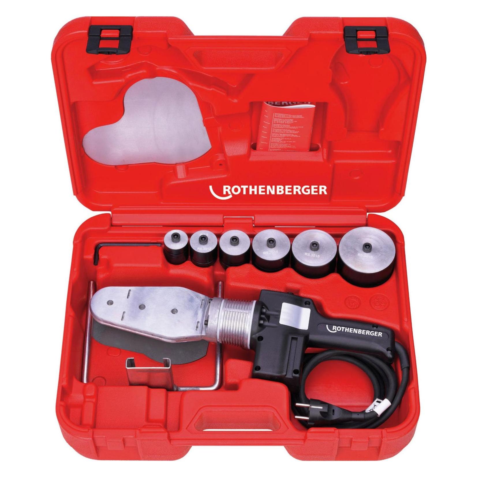 Rothenberger Elektrinis movų suvirinimo prietaisas ROWELD P63 S-6 (053893X)