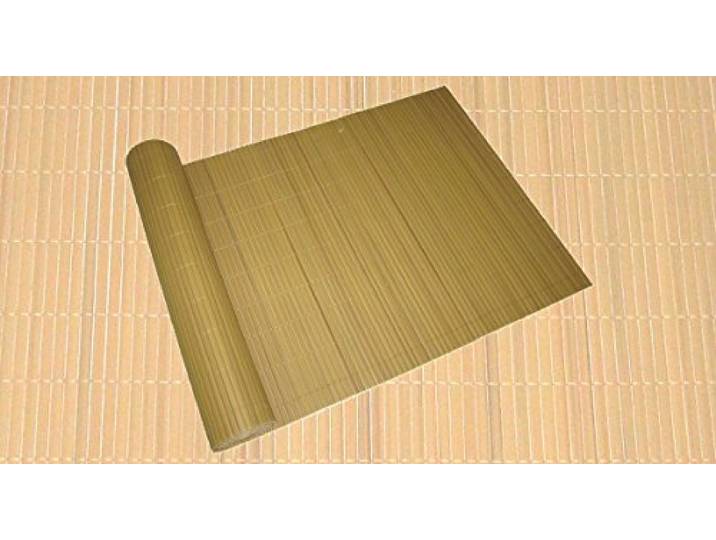 Sicht- u. Windschutz PVC 90x500cm bambus