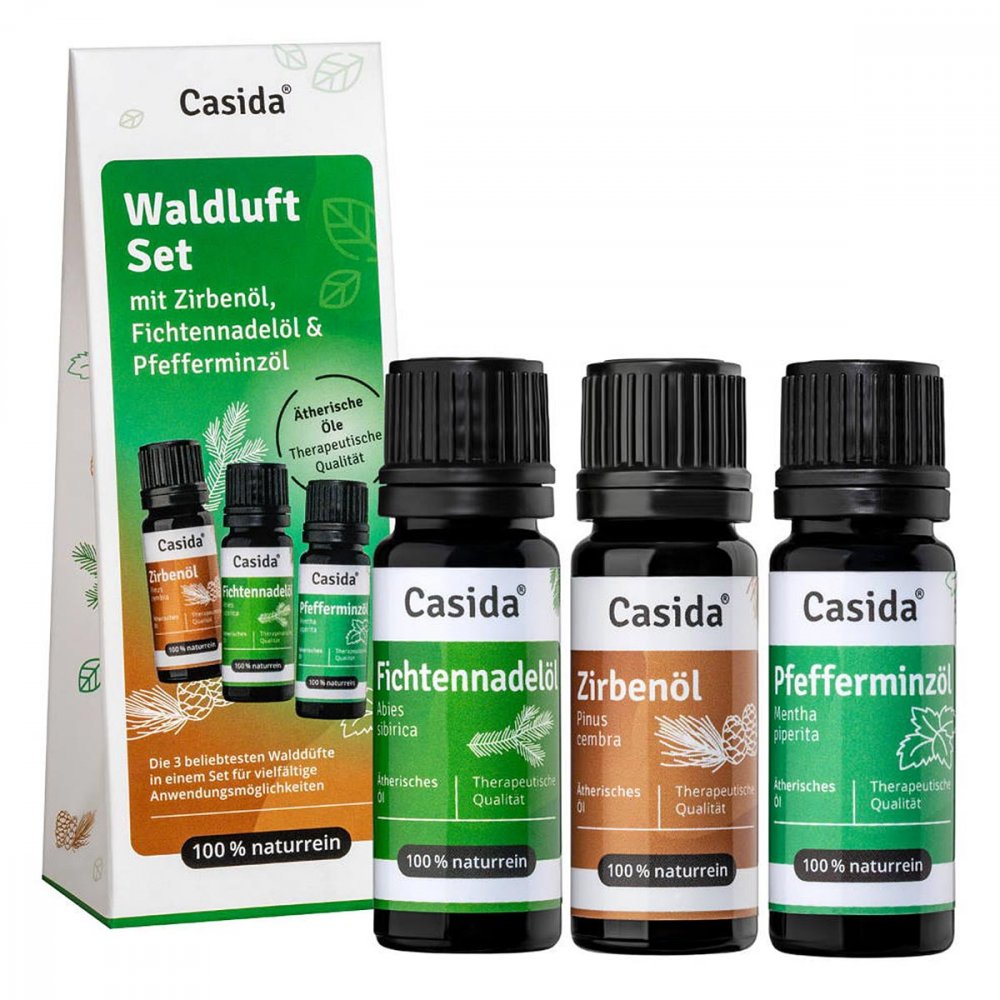 Casida GmbH Waldluft Set Zirben&fichtennadel&pfefferminz öl 17941445