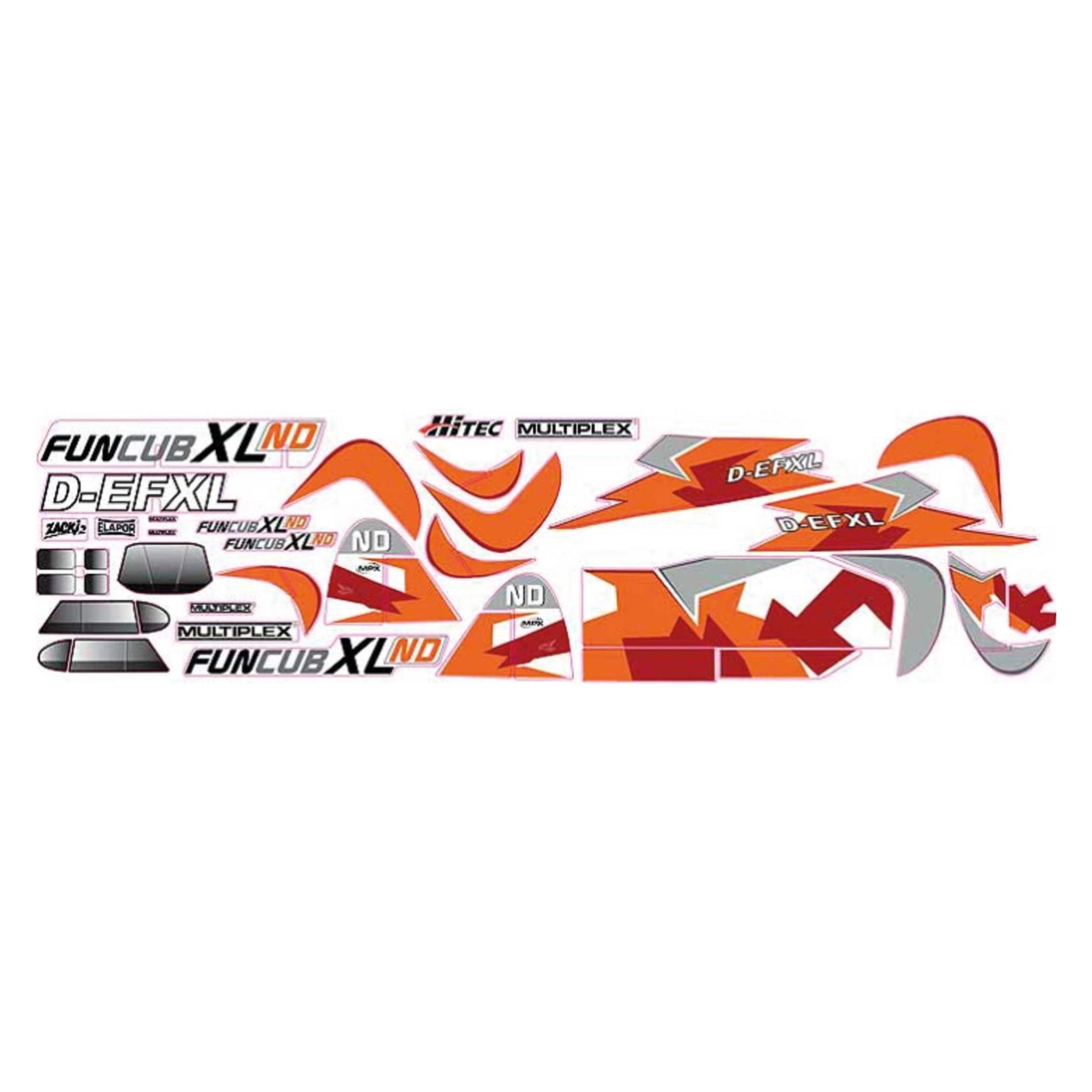 Multiplex Dekorbogen FunCub XL ND (1-02053)