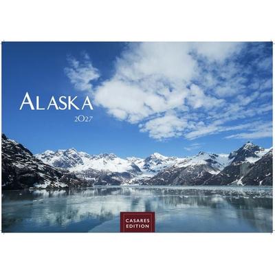 Alaska Kalender 2027 – Wandkalender | Fotokalender Nordamerika 35x50cm -mit beeindruckenden Naturmotiven, Gletscher, Wildnis und faszinierende
