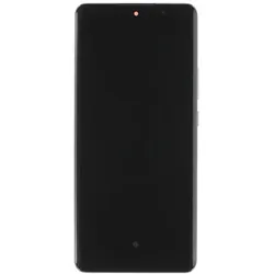 OEM Display + Rahmen für Oppo Reno10+ schwarz (Display, Oppo Reno 10 Pro+), Mobilgerät Ersatzteile, Schwarz