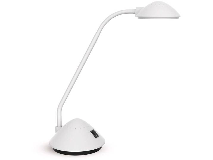 MAUL Bureaulamp MAULarc LED 3.000 K standvoet wit