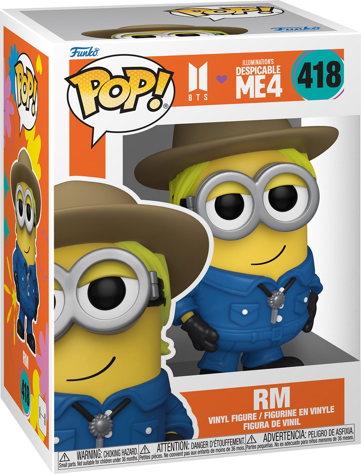 Funko Pop! Vinyl figuur Minions x BTS Despicable Me 4 - RM 418