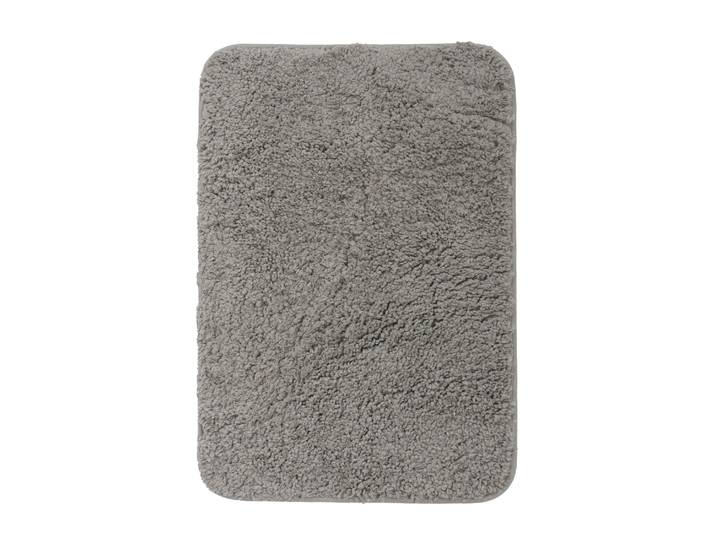 Badteppich Hochflor MERLE 70 x 120 cm grau