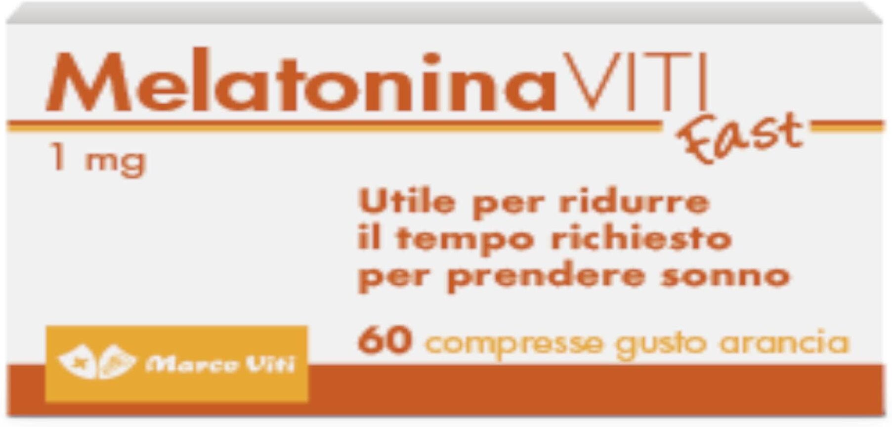 MARCO VITI Melatonina Viti Fast 60 Compresse 
