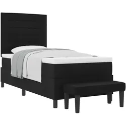 vidaXL, Boxspringbett, Damenia (Linien-Design) (80 x 200 cm)
