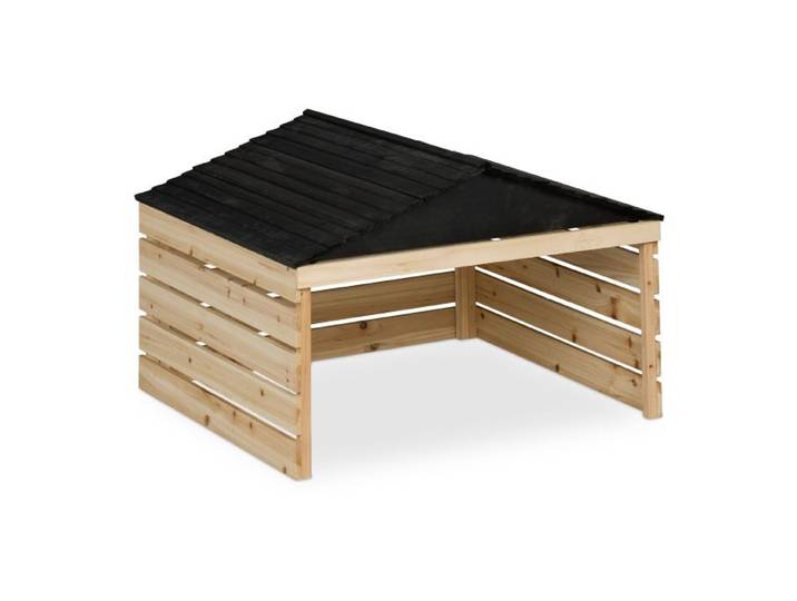 Relaxdays Garage pour robot tondeuse