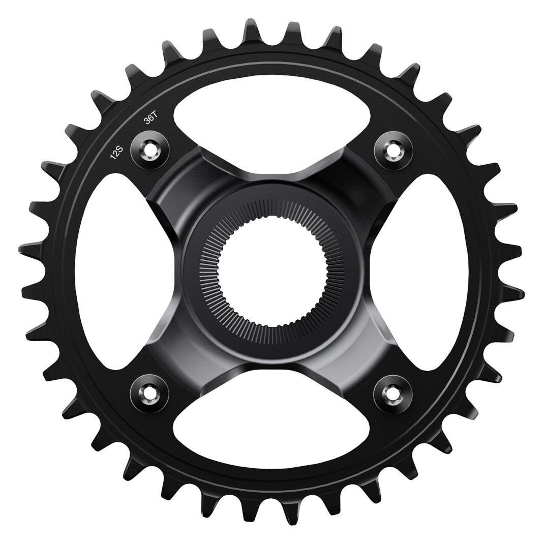 Shimano Kettenblatt STEPS SM-CRE80-12 (36) (ISMCRE8012SBA6XL)