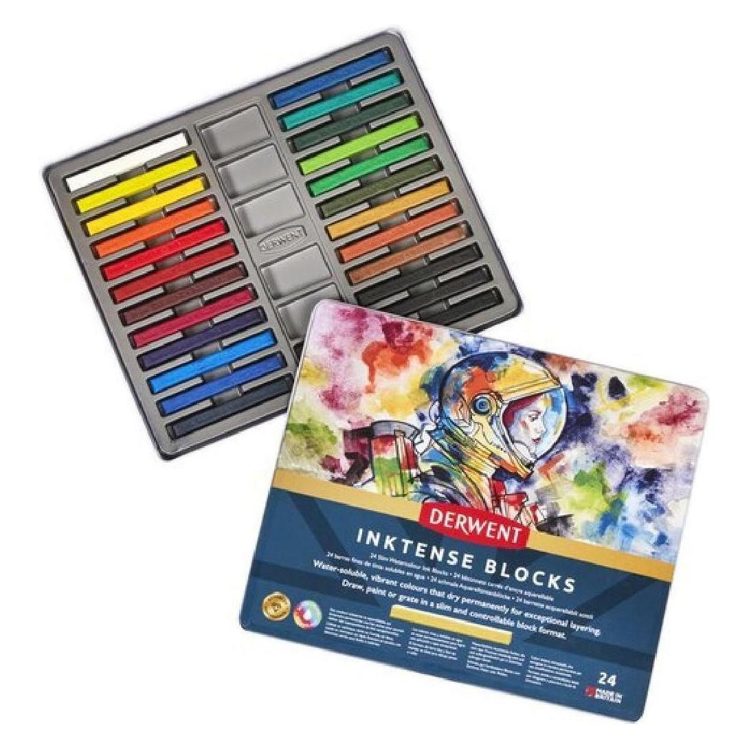Derwent Inktense Aquarellkreidestifte (24x) (603052)