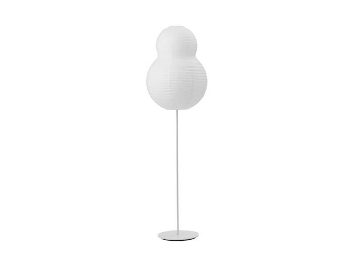Normann Copenhagen - Lampadaire Puff - Blanc - Papier de riz - Designer Saskia Huebner