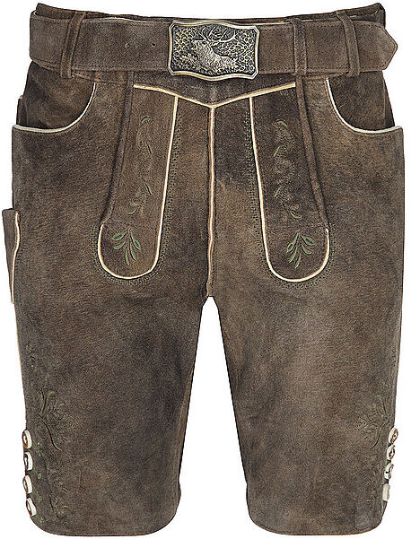 GWEIH & SILK Trachten Lederhose MATHIAS hellbraun   44 44
