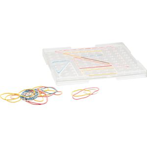 Wissner Lernspielzeug 81605, Geometriebrett 23cm, ab 6 Jahre, Geometrie lernen