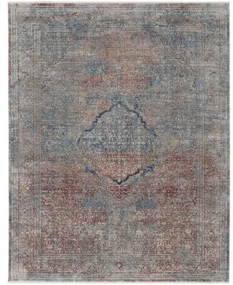 Grand Bazaar Gilford Machine Made Medallion Transitional Area Rug