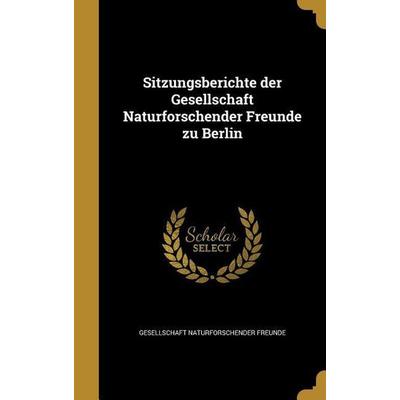 GER-SITZUNGSBERICHTE DER GESEL, Gebundene Ausgabe von , Creative Media Partners, LLC, 978-1-373-45390-7