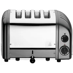 Classic Toaster Premium 4-Schlitze Metallic-Anthrazit