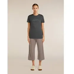ICEBREAKER Damen Hosen lang Da Merino 200 Granary Culottes, Größe XS in Beige Beige