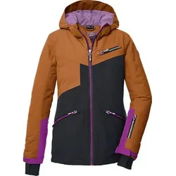 KILLTEC Kinder Funktionsjacke KSW 117 GRLS SKI JCKT, Größe 164 in Braun Braun