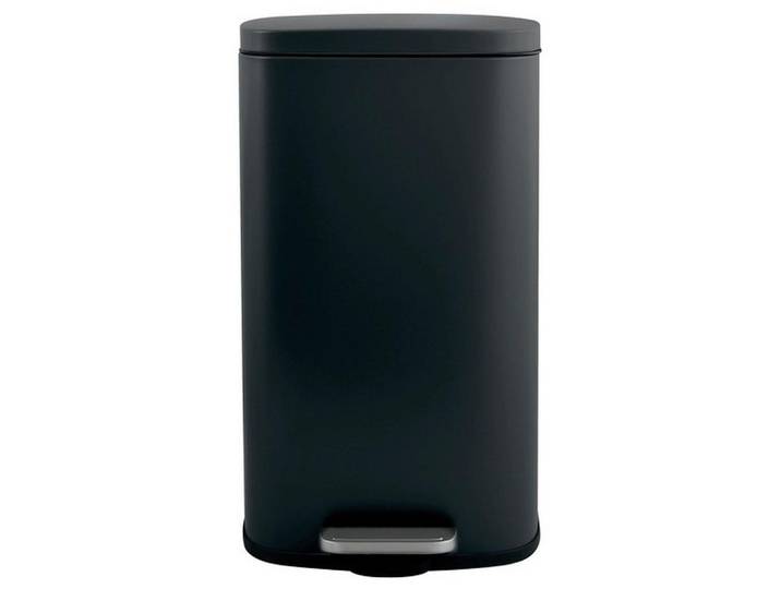 Spirella Treteimer, Schwarz, Kunststoff, 50 l, 29.7x64.3x42.7 cm, Haushalt & Reinigung, Reinigung, Eimer & Abfallsysteme