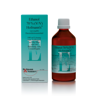 Hofmann & Sommer GmbH & Co. KG ETHANOL 70% V/V Hofmann's 100 ml 04775778