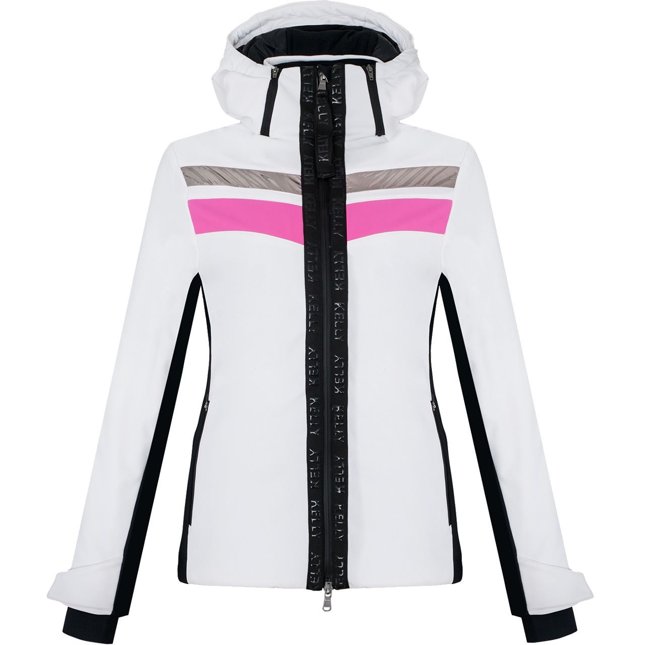 Kelly Damen Softshell Jacke CORY white/pink - 36