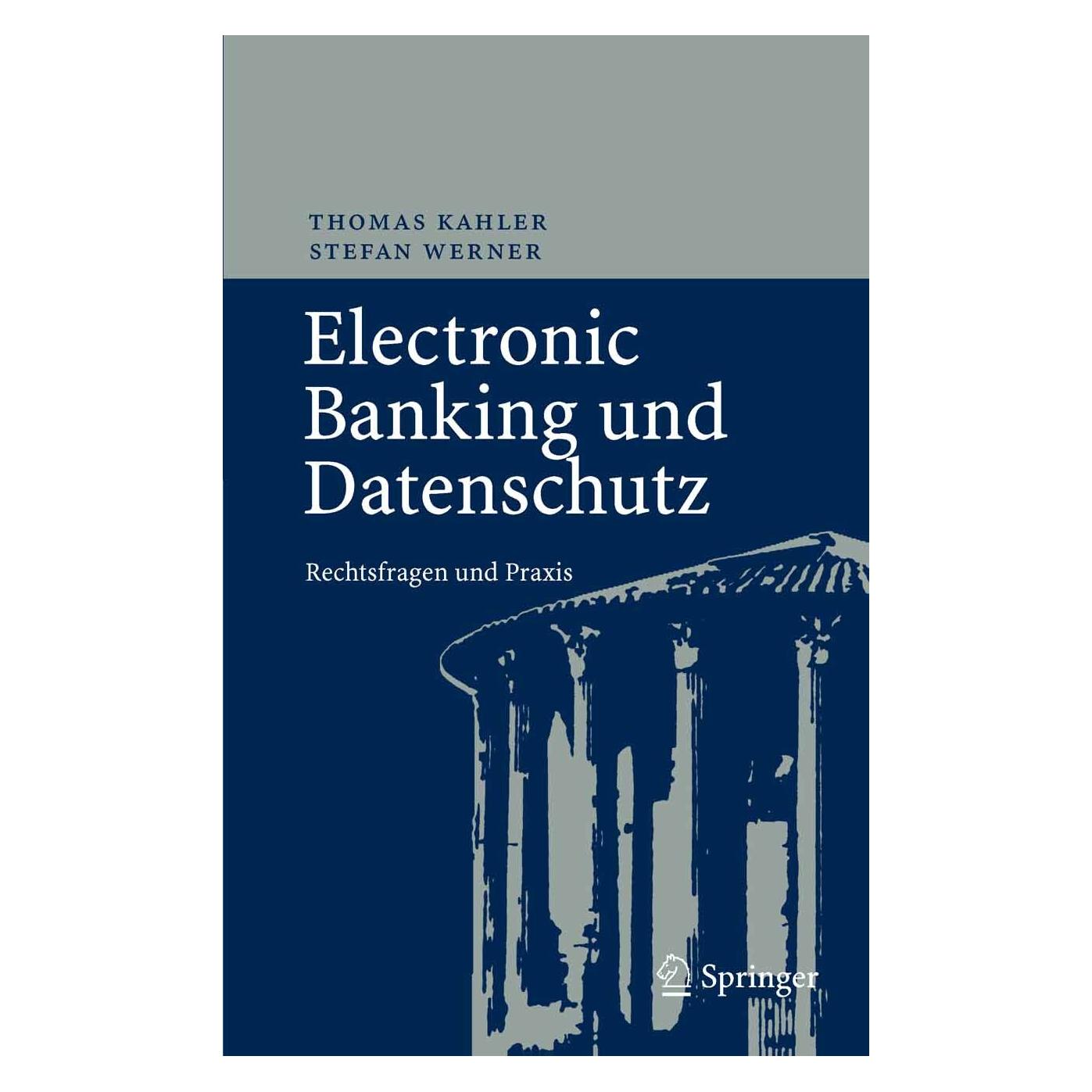 Springer Electronic Banking und Datenschutz (Deutsch, Stefan Werner, 2008) (9783540722236)