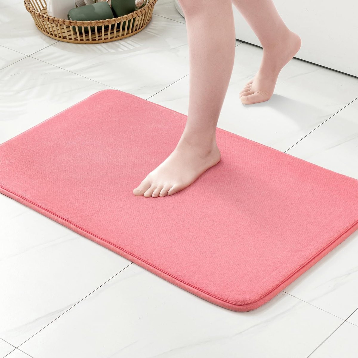 Antislip Badmat met Traagschuim voor Badkamer en Keuken, 50 x 80 cm