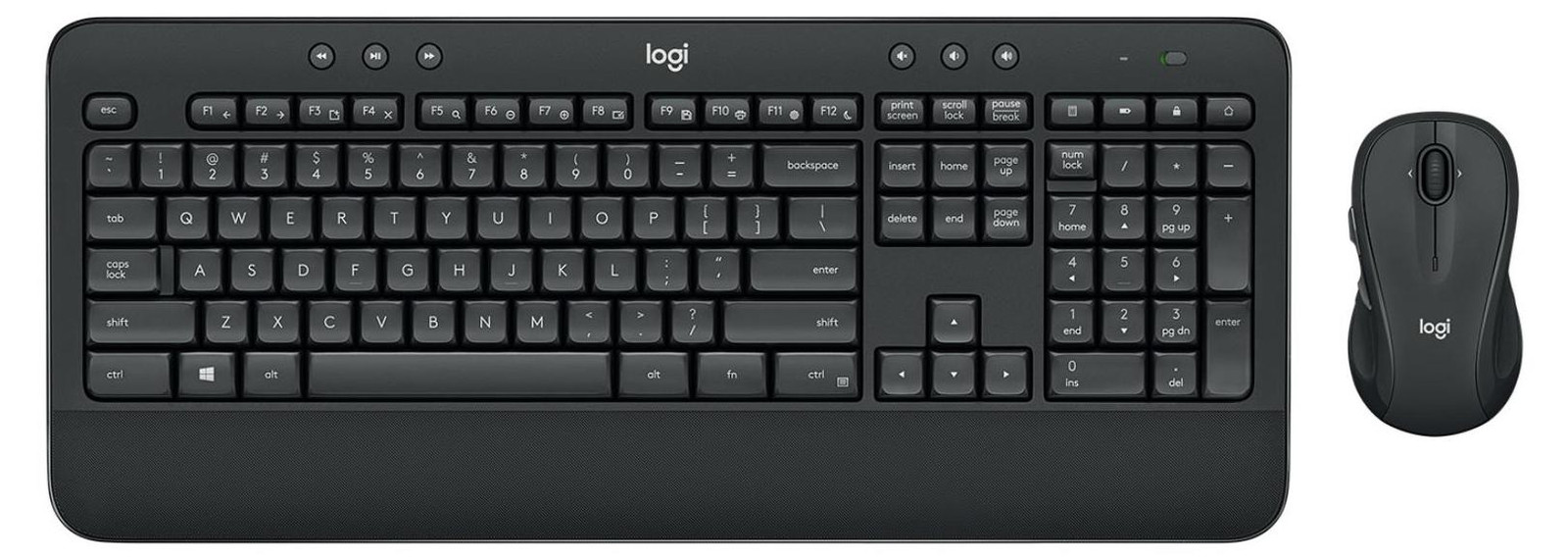 Logitech MK545 Advanced Wireless Desktopset US Layout