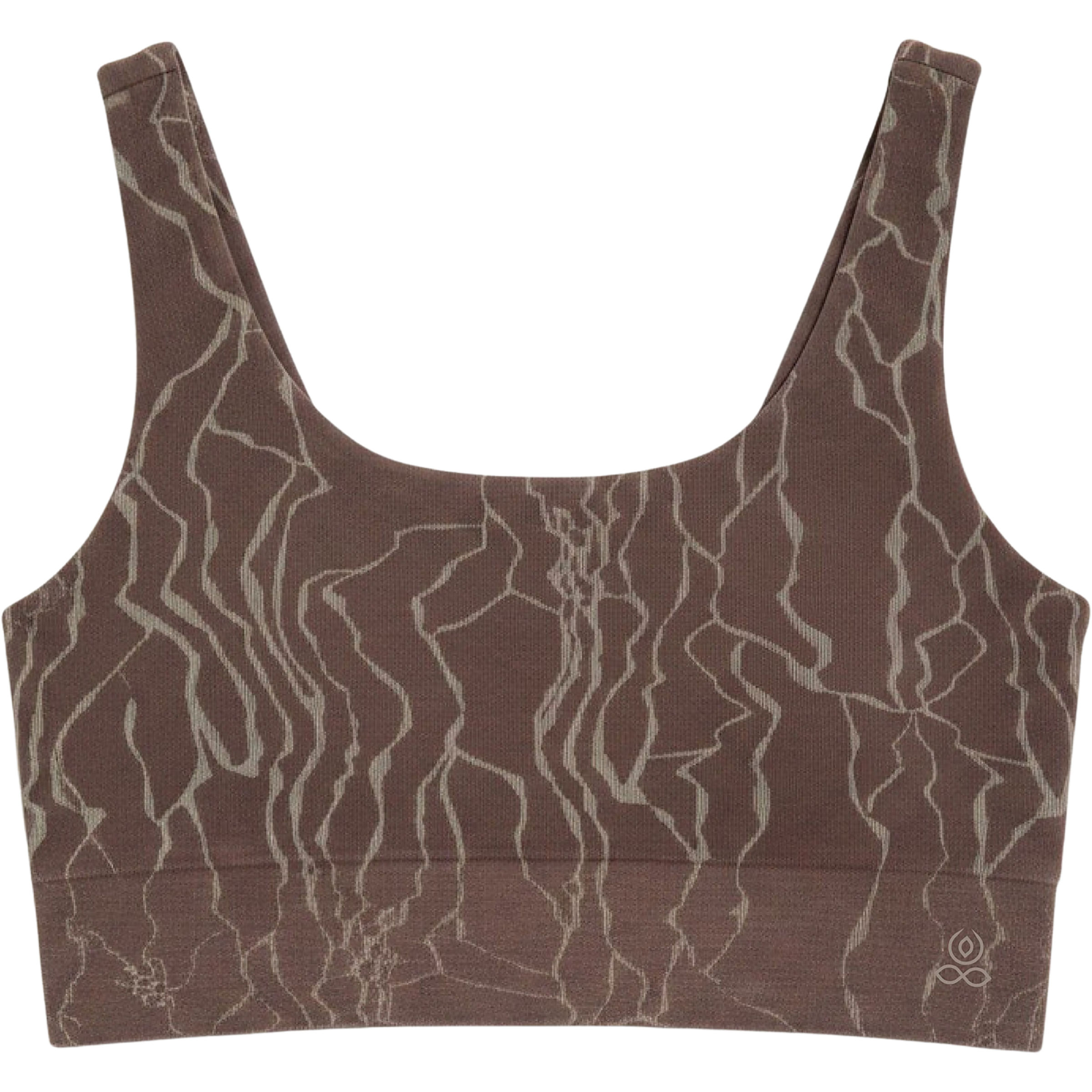 Yoga Searcher Datta Seamless Sport BH Damen Sport-BHs braun Größe M Yoga | Training & Fitness Hautfreundlich Lyocell (Tencel)