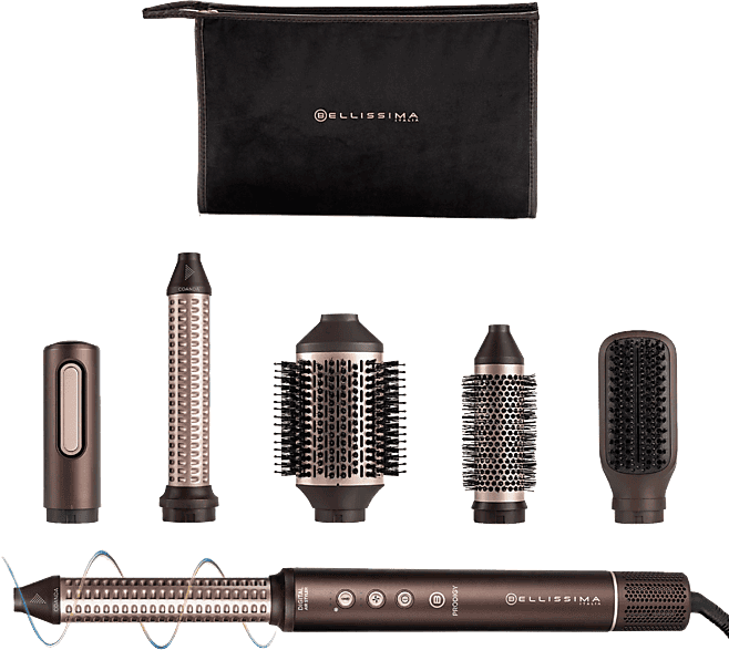 REACONDICIONADO Seminuevo Muy bueno Moldeador - Bellissima Prodigy, Tecnología iónica, 3 Niveles Temperatura, Wet & Dry, 1200 W