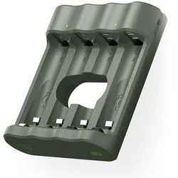 USB Ladegerät B441 unbestückt, geeignet für AA+AAA Akkus
