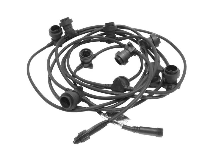 Star Trading Lichterkette Connecta schwarz Kunststoff T 735 cm - Lichterkette