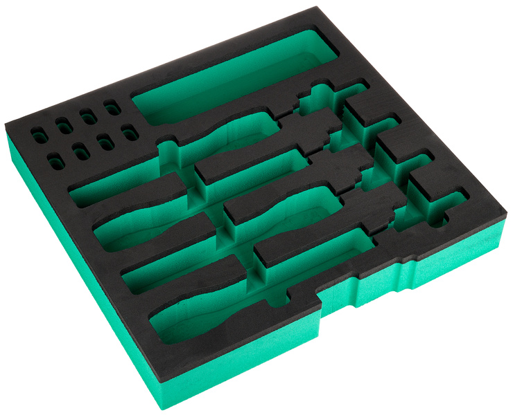 Thomann Inlay Sirus Quad 4H/4B nero e turchese