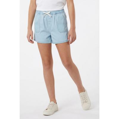 Shorts ROXY "CALL ON ME", Jungen, Gr. 14 (158/164), N-Gr, light blau, Obermaterial: 100% Baumwolle, Hosen Shorts, für Kindergrößen 10 bis 16, aus Baumwolle