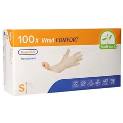 Medi-Inn® 100 "Medi-Inn®" Handschuhe, Vinyl puderfrei "Comfort" Größe S