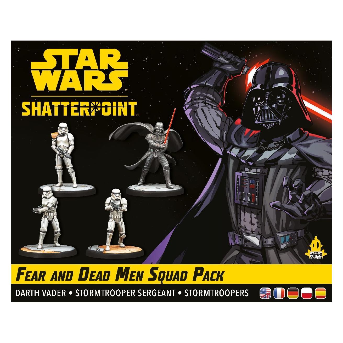 Atomic Mass Games AMGD1020 - Star Wars: Shatterpoint - Fear and Dead Men Squad Pack (Umzingelt von Furcht un (Kunststoff) (AMGD1020)