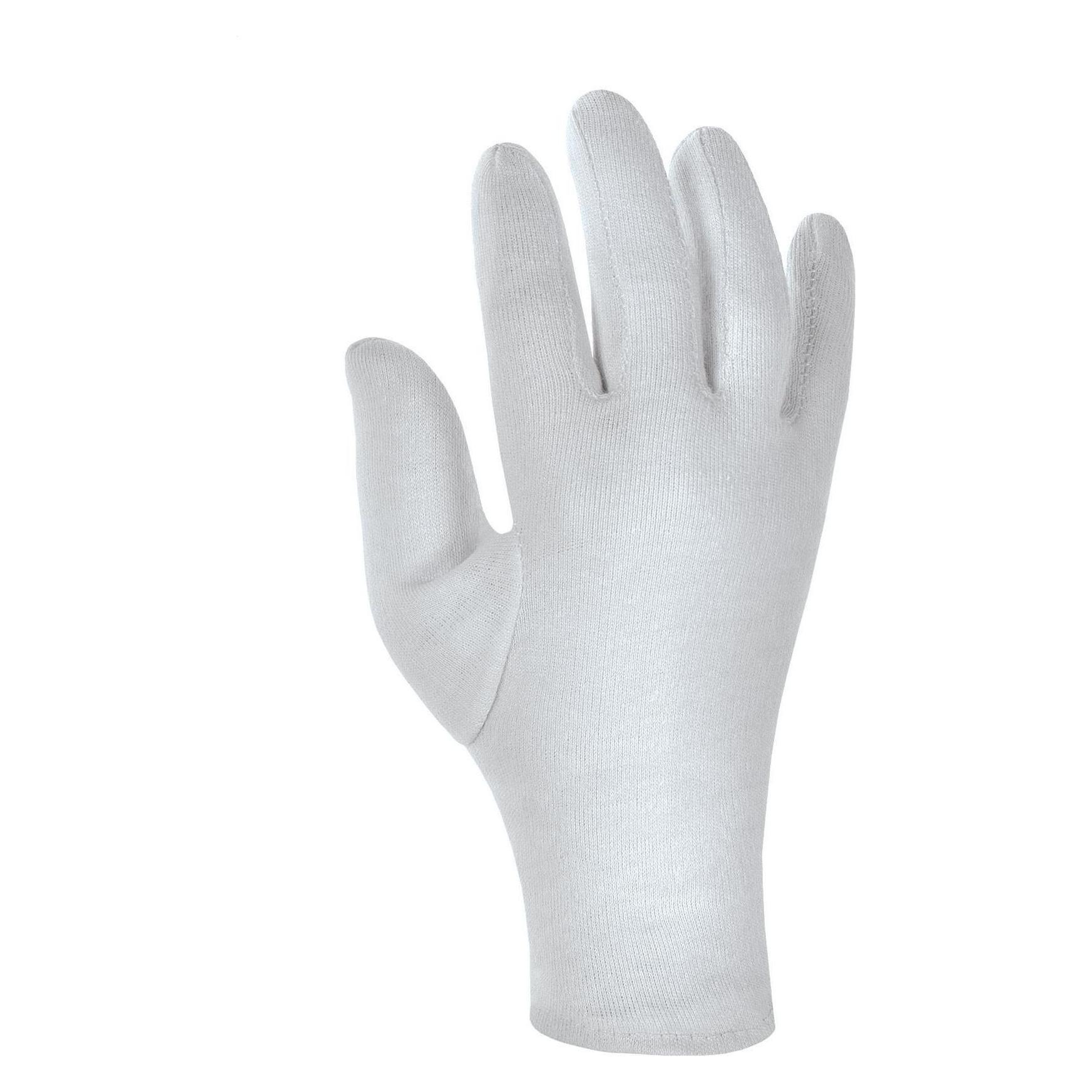 Runnex teXXor Baumwolltrikot-Handschuhe MITTELSCHWER mit Schichtel weiss gebleicht Gr. (6) (228247)