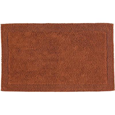 Badematte HEINE HOME Gr. 4, braun (zimt), rechteckig (70cm x 120cm ), Badematten, Badematte