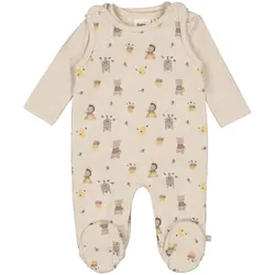 Feetje Strampler-Set Honigbären, beige | mehrfarbig, 44