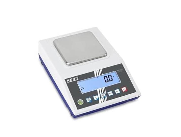 KERN PKS 1000-1 IoT-Line Präzisionswaage, 1200 g, 0,1 g IoT-fähige Präzisionswaage mit 1200 g Wägebereich, 0,1 g Ablesbarkeit und flexiblen Schnittstellen für Labor & Industrie.